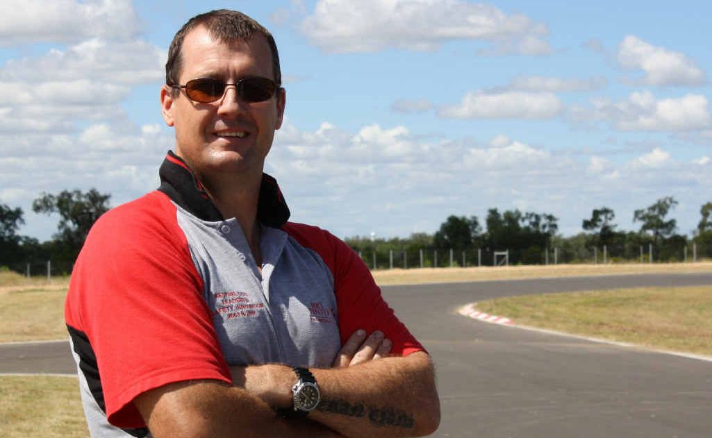 Emerald Karting Club vice president Dean Davies surveys the scene ahead of this weekend’s public unveiling of the Central Highlands motor sport facility. Emerald Karting Club vice president Dean Davies surveys the scene ahead of this weekend’s public unveiling of the Central Highlands motor sport facility.
